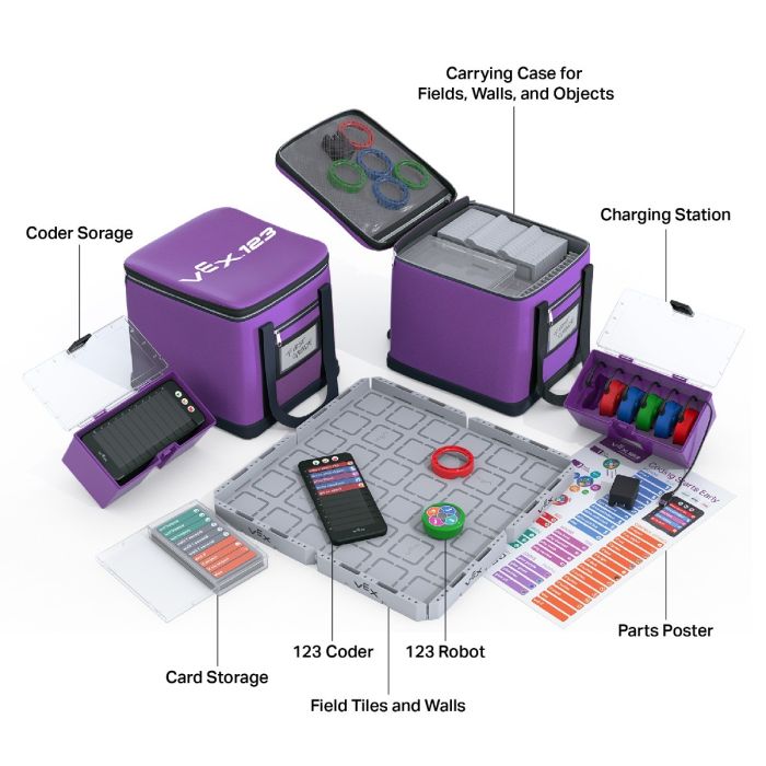 vex 123 large classroom bundle
